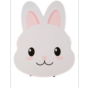 CWC Easter Bunny Snackle Box with Lid / Food Container with 6 Compartments